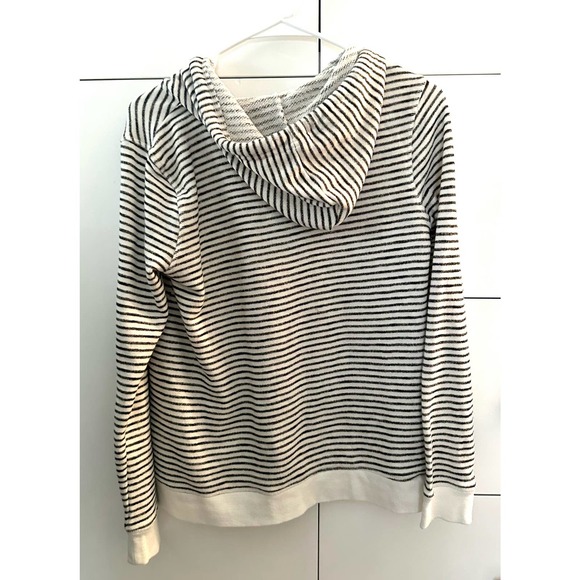 Roxy Striped Zip Up Hoodie Jacket - Picture 4 of 6